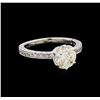 Image 1 : 2.03ctw Diamond Ring - Platinum