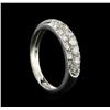 Image 4 : 0.55ctw Diamond Ring - Platinum