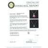 Image 3 : 14KT White Gold 4.90ct Coral and Diamond Pendant With Chain