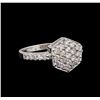 Image 1 : 0.68ctw Diamond Ring - 14KT White Gold