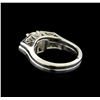 Image 3 : 1.39ctw Diamond Wedding Ring Set - 14KT White Gold