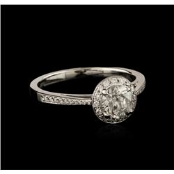 18KT White Gold 1.38ctw Diamond Ring