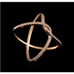 0.36ctw Diamond Ring - 14KT Rose Gold