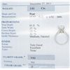 Image 5 : EGL Certified 3.02ct Diamond Solitaire Ring - 14K White Gold