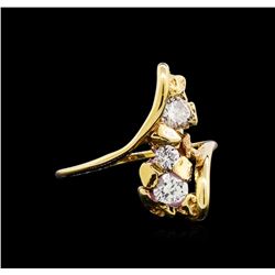 0.60ctw Diamond Ring - 10KT Yellow Gold