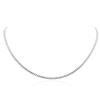 Image 1 : 14KT White Gold 5.67ctw Diamond Necklace