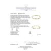 Image 4 : 9.45ctw Tanzanite and Diamond Bracelet - 14KT Yellow Gold
