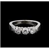Image 2 : 1.04ctw Diamond Ring - 14KT White Gold