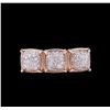 Image 2 : 1.04ctw Diamond Ring - 14KT Rose Gold