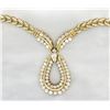 Image 3 : 2.95ctw Diamond Necklace - 14KT Yellow Gold