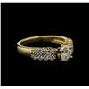Image 1 : 0.98ctw Diamond Ring - 18KT Yellow Gold