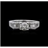 Image 2 : 18KT White Gold 1.85ctw Diamond Ring