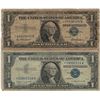 Image 3 : 1957 $1 Star Note Silver Certificate Currency Lot of 5