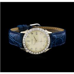 Hamilton 14KT White Gold 2.50ctw Diamond Vintage Watch