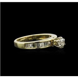 1.21ctw Diamond Ring - 14KT Yellow Gold