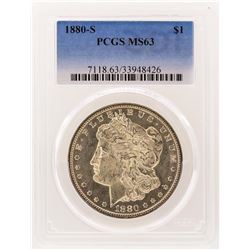 1880-S PCGS MS63 Morgan Silver Dollar