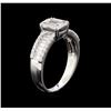 Image 4 : 1.34ctw Diamond Ring - 18KT White Gold