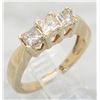Image 9 : 0.92ctw Diamond Ring - 14KT Yellow Gold