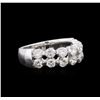 Image 1 : 1.23ctw Diamond Ring - 14KT White Gold