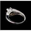 Image 3 : 2.00ctw Black Diamond Ring - 14KT White Gold