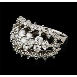 14KT White Gold 2.09ctw Diamond Ring