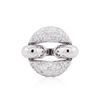 Image 2 : 14KT White Gold 2.22ctw Diamond Ring