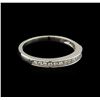 Image 1 : 0.17ctw Diamond Ring - 14KT White Gold
