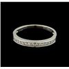 Image 2 : 0.17ctw Diamond Ring - 14KT White Gold