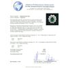 Image 4 : 14KT White Gold 3.08ct Emerald and Diamond Ring