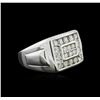 Image 1 : 0.75ctw Diamond Ring - 14KT White Gold