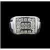 Image 2 : 0.75ctw Diamond Ring - 14KT White Gold