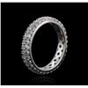 Image 1 : 14KT White Gold 1.00ctw Diamond Ring