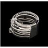Image 3 : 0.75ctw Diamond Ring - 14KT White Gold