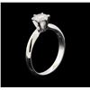 Image 4 : 0.59ct Diamond Solitaire Ring - 14KT White Gold
