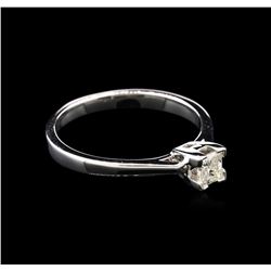 0.30ct Diamond Solitaire Ring - 14KT White Gold