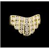 Image 2 : 1.58ctw Diamond Ring - 14KT Yellow Gold