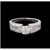Image 2 : 1.96ctw Diamond Ring - 18KT White Gold