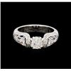 Image 2 : 1.33ctw Diamond Ring - 18KT White Gold