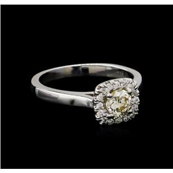 0.66ctw Diamond Ring - 14KT White Gold