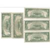 Image 2 : 1963 $5 Red Seal Bill Lot of 5