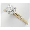 Image 5 : 1.01ct Diamond Ring - 14KT Yellow Gold