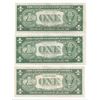 Image 2 : 1935 Choice Uncirculated $1 Silver Certificate Currency Lot of 3