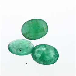 4.56cts. Oval Cut Natural Emerald Parcel