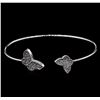 Image 1 : 0.63ctw Diamond Bracelet - 14KT White Gold