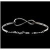 Image 3 : 0.40ctw Diamond Bracelet - 14KT White Gold