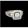 Image 1 : 1.58ctw Diamond Ring - 18KT White Gold