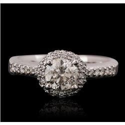 14KT White Gold 1.41ctw Diamond Ring