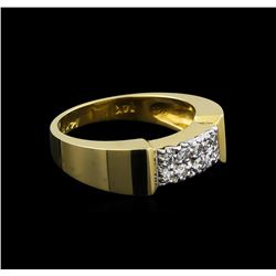 0.53ctw Diamond Ring - 14KT Yellow Gold