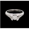 Image 2 : 1.26ctw Diamond Ring - 18KT White Gold