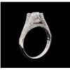 Image 4 : 1.26ctw Diamond Ring - 18KT White Gold